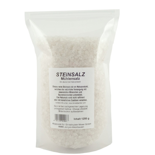 Steinsalz naturbelassen für Salzmühle - 1,25 kg